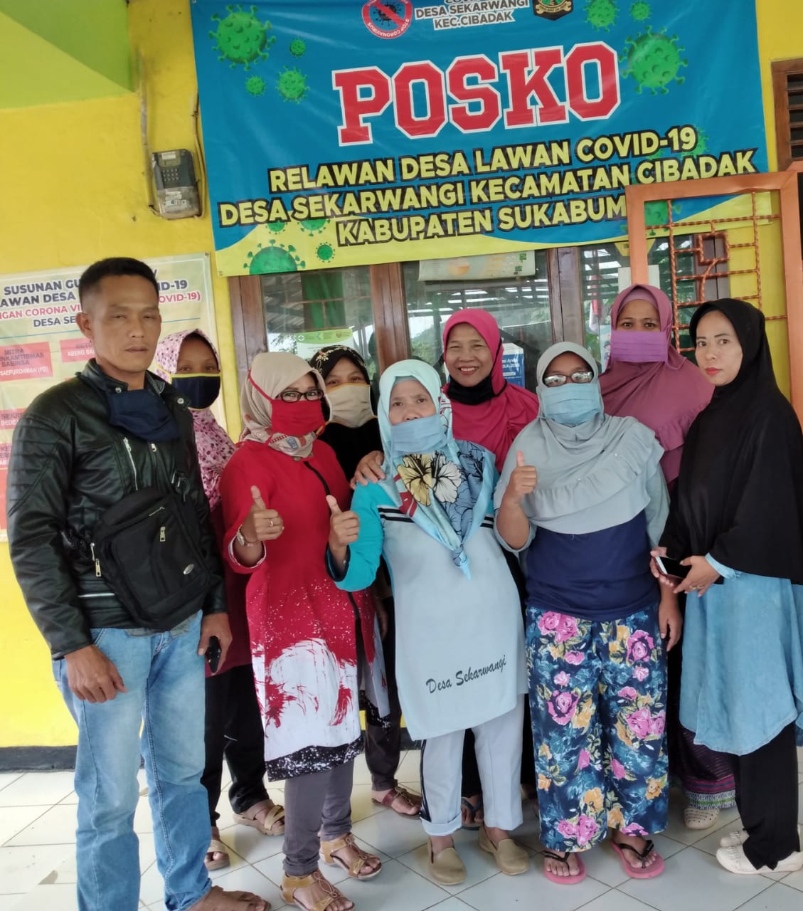 Relawan Desa Posko COVID-19